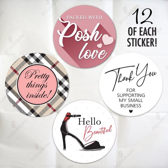Design by Me Other - Posh Sticker Variety Pack (48ct) - Must Bundle